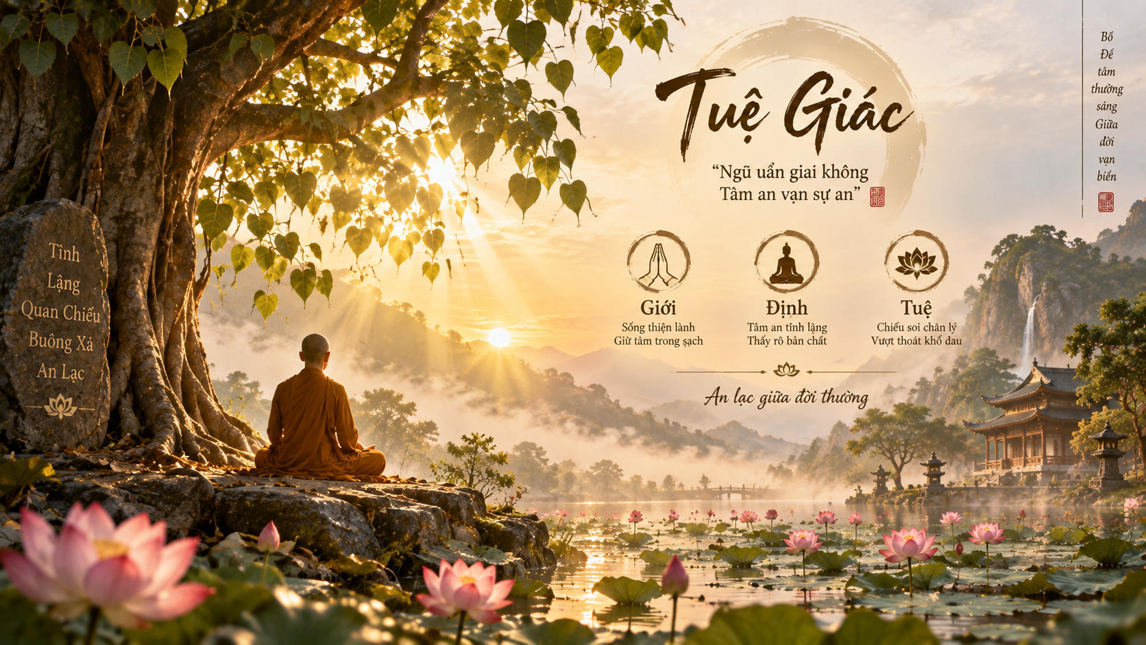 Lộ trình Giới Định Tuệ